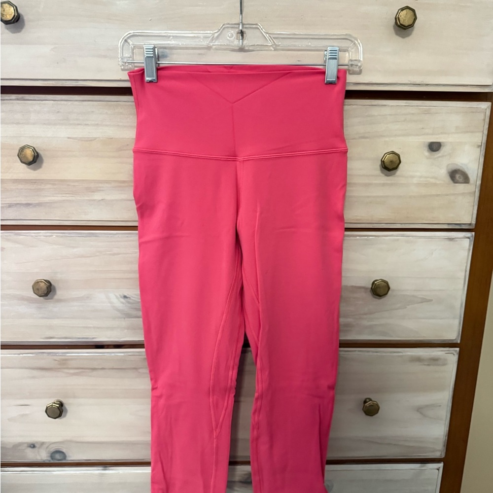 Lululemon Athletica Vibrant Pink Leggings